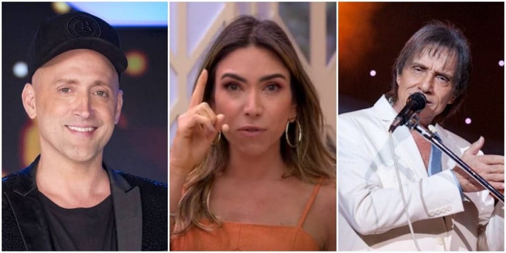 Estado grave de Paulo Gustavo, Patrícia Abravanel de quatro e Roberto Carlos lamenta perda