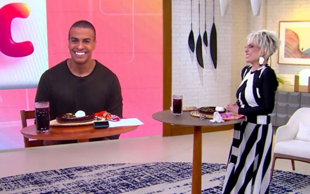 Thiago Oliveira no Mais Você de Ana Maria Braga (Foto reprodução) 