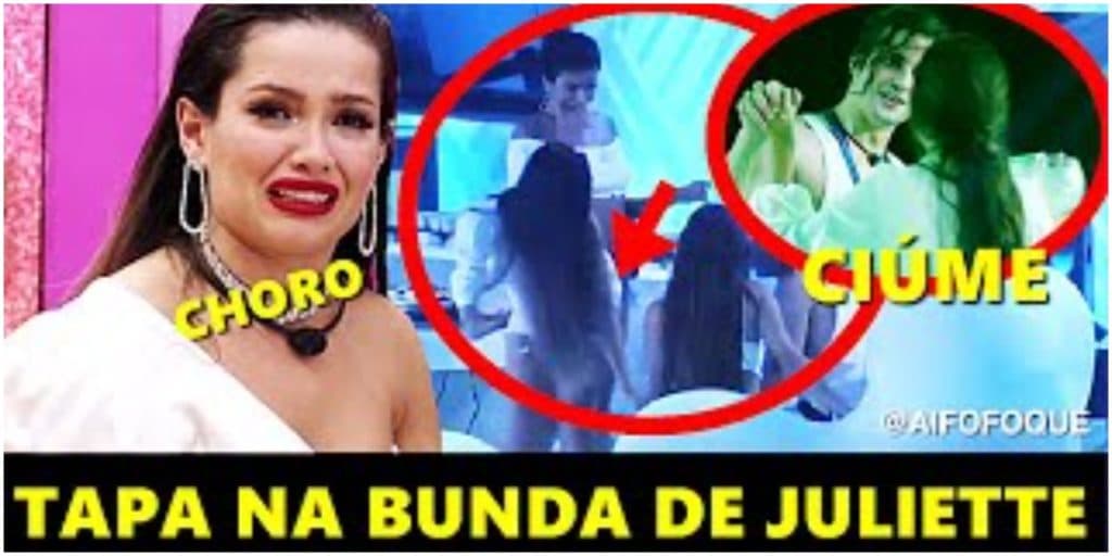 BBB21 tem tapa na bunda, choro e muito ciúmes no triângulo amoroso Fiuk, Juliette e Thaís