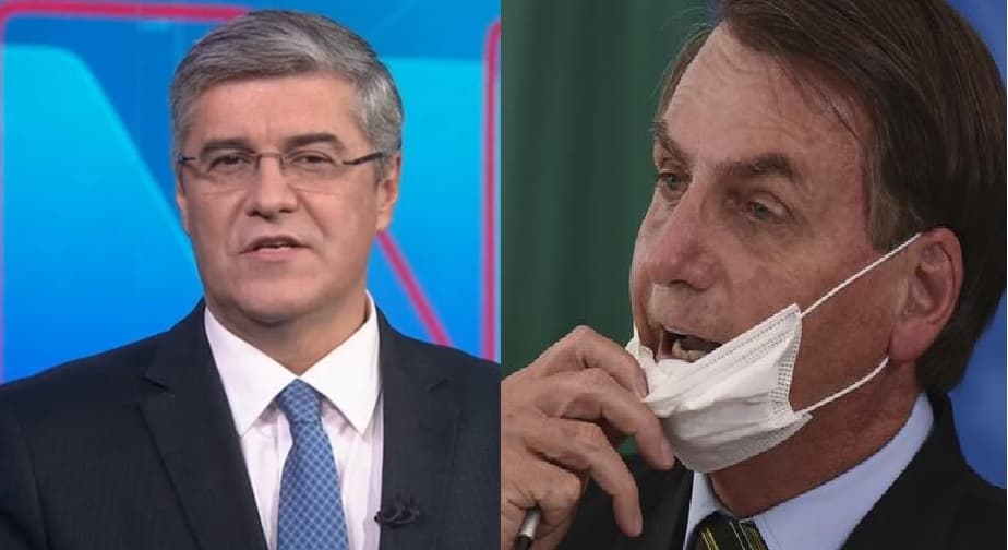 Jornal Nacional ataca sem dó Bolsonaro e insinua que ele é louco: "Nova guerra?"