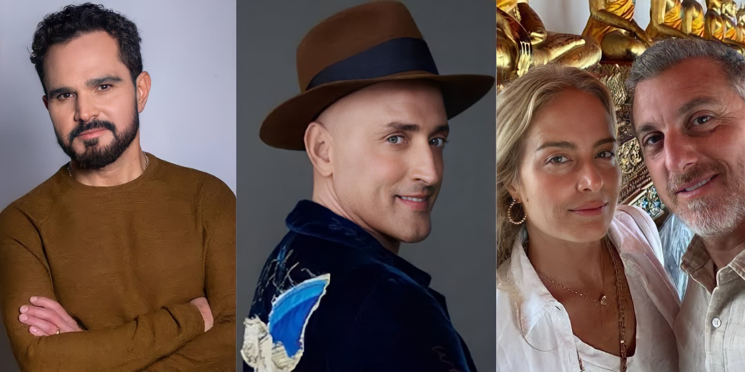 Luciano, Paulo Gustavo, Angélica e Luciano Huck (Reprodução) Luciano, Paulo Gustavo, Angélica e Luciano Huck (Reprodução)