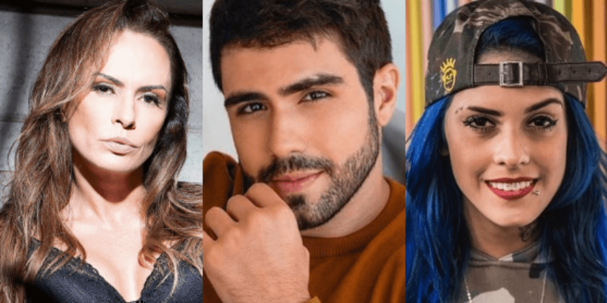 Núbiia Oliver, Juliano Laham e Tati Zaqui (Imagem: Montagem/TV Foco)