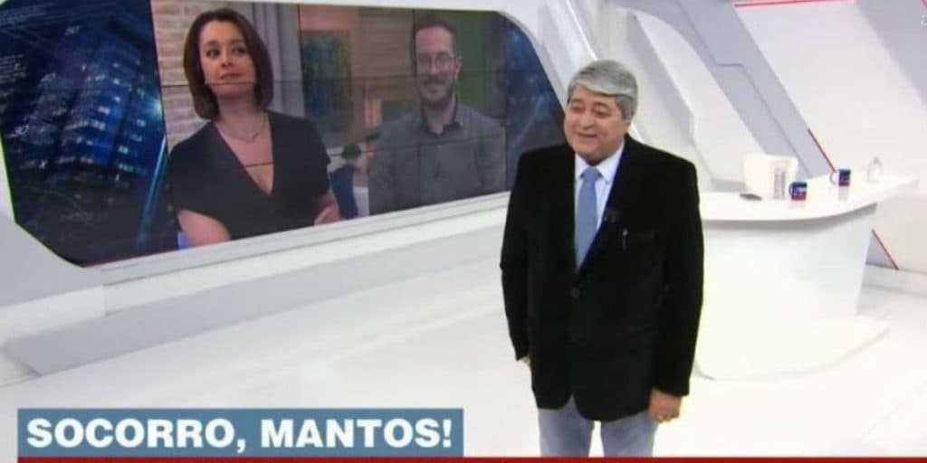 Datena derruba Catia Fonseca ao vivo, não deixa ela falar e a humilha sem dó: "Depois você explica"