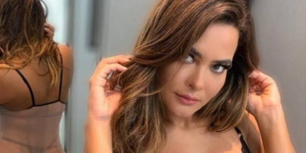 Geisy Arruda manda foto nua para fã após pedido: "Sem nada por cima"