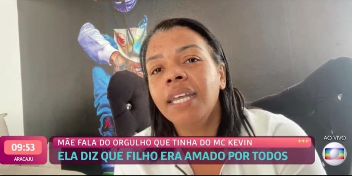 Mãe do Mc Kevin na Ana Maria ((Reprodução) Mãe do Mc Kevin na Ana Maria ((Reprodução)