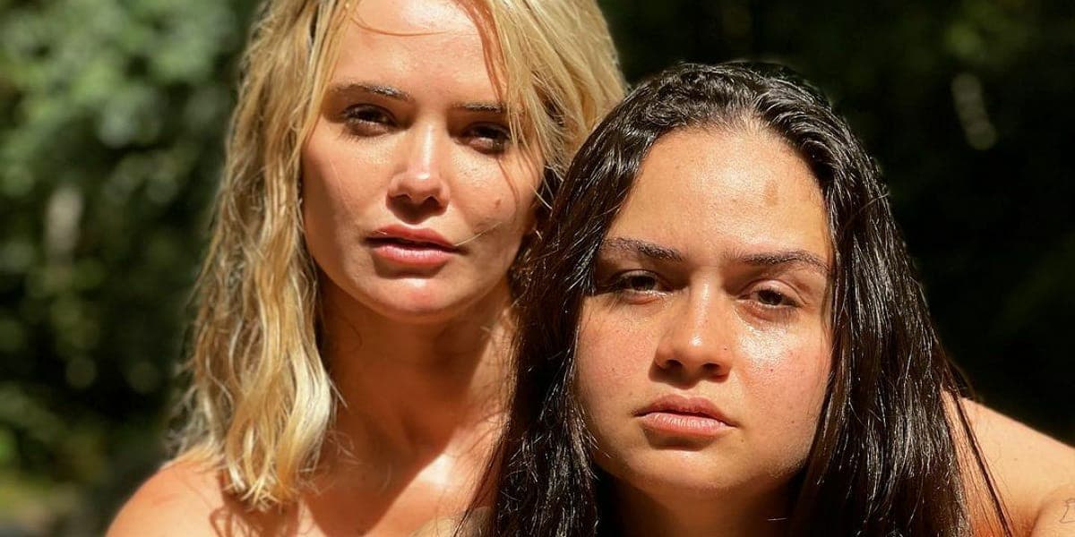 Ex-BBB Marcela Mc Gowan e Luiza vão ter filhos (Foto: Reprodução)