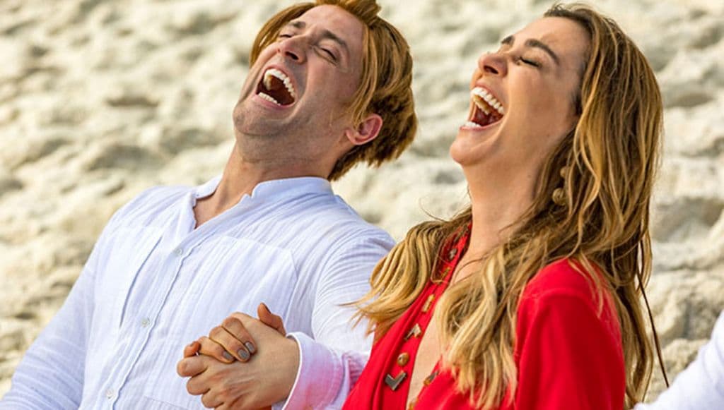 Os atores fizeram juntos o filme "Minha vida em Marte"