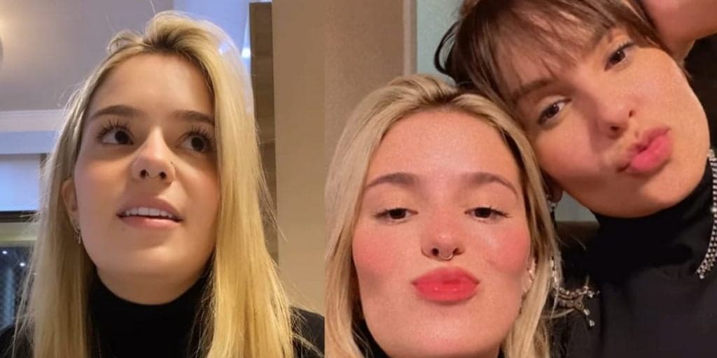Viih Tube e Thaís Braz se reencontram após o BBB21, bebem e simulam paredão: "Bebas"