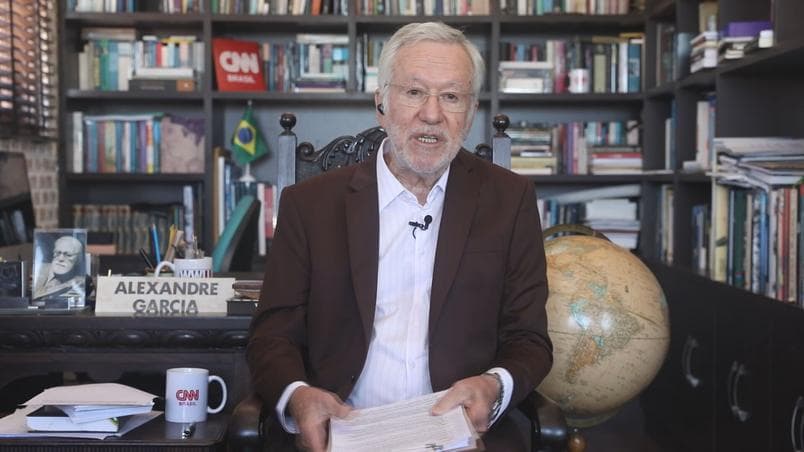 Alexandre Garcia bate boca ao vivo com âncora da CNN Brasil, cria ira e deixa emissora: "Não volto"