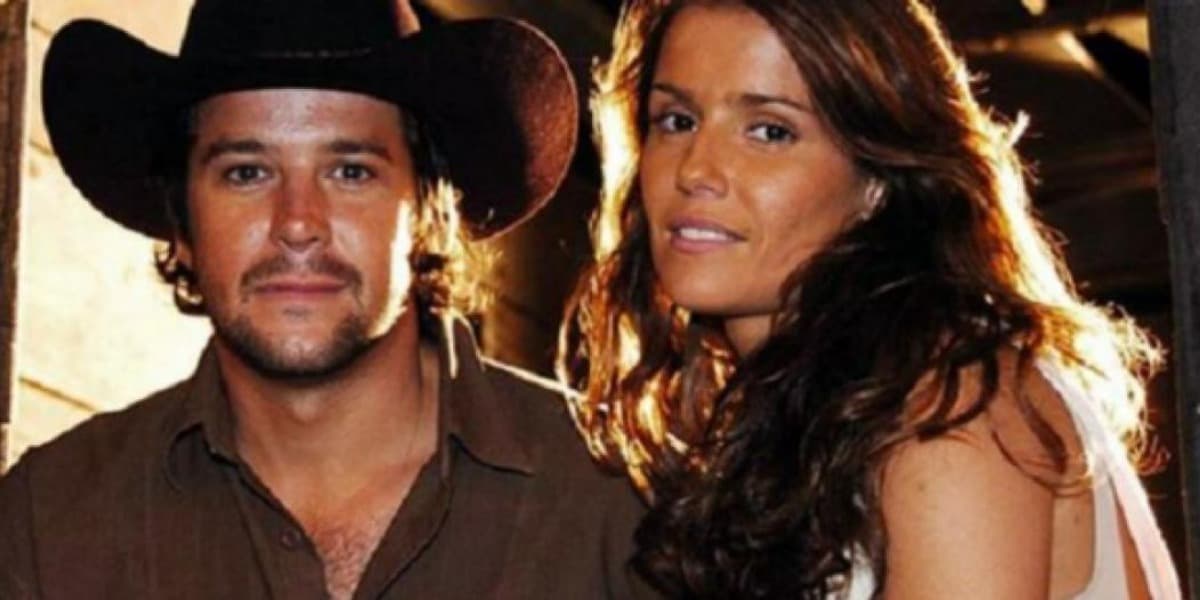 Deborah Secco e Murilo Benício protagonizaram "América" (Foto: Divulgação/TV Globo)