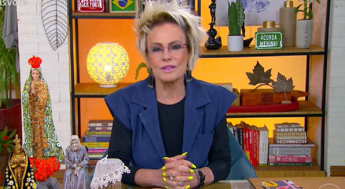 Ana Maria Braga escandaliza ao revelar envolvimento com triângulo amoroso (Foto: Reprodução/Globo) Ana Maria Braga escandaliza ao revelar envolvimento com triângulo amoroso (Foto: Reprodução/Globo)