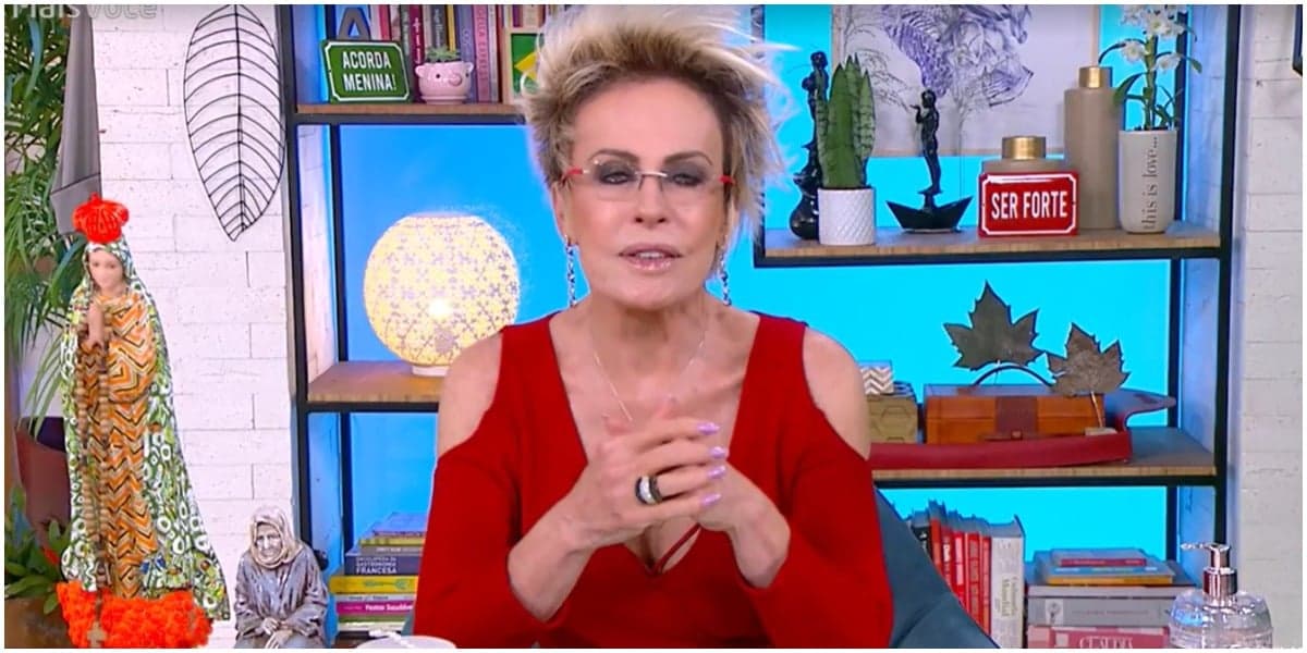 Ana Maria Braga surpreendeu no Mais Você, da Globo - Foto: Reprodução 