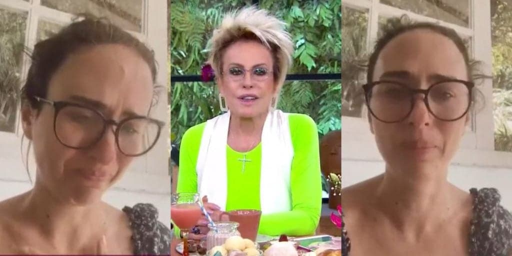 Tata Werneck é convocada por Ana Maria ao vivo, se desespera em choro e faz apelo: "Não deixem ser em vão"