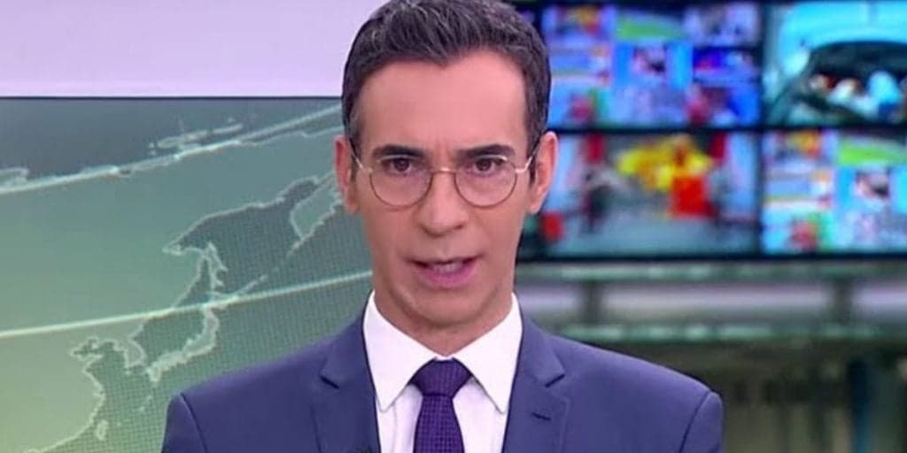 César Tralli abre JH às pressas, anuncia morte na Globo e escândalo é confirmado na emissora: "Falar a verdade"