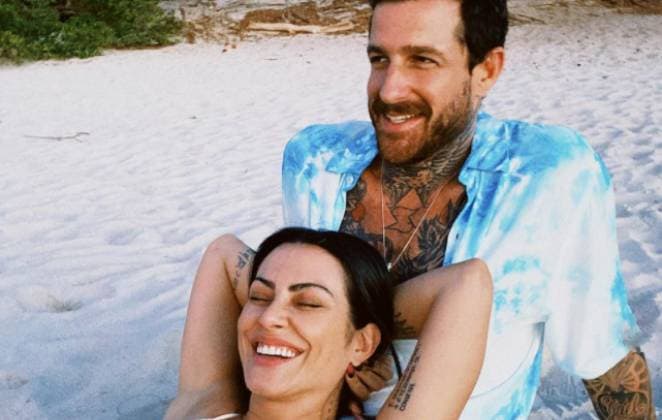 Cleo Pires e seu namorado, Leandro d' Lucca 