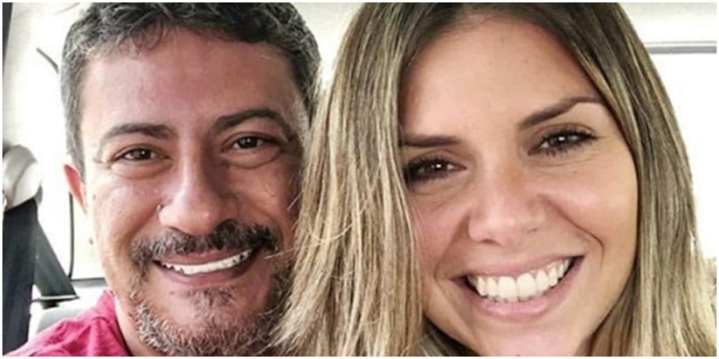 Viúva de Tom Veiga, 14 meses após morte do marido, faz a fila andar e engata namoro com bonitão