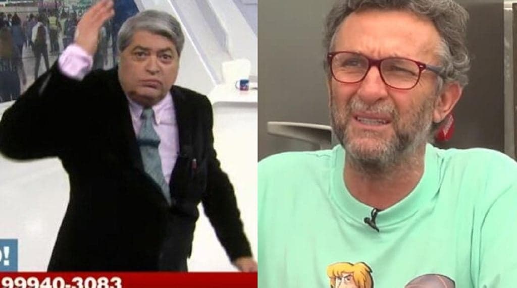 Neto e Datena se odeiam, tem bate-boca na Band e programa precisa ser tirado: "Moleque"