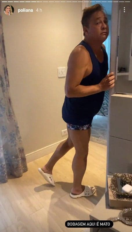 Leonardo falou sobre o sexo com Poliana Rocha e entregou que a mãe de Zé Felipe está menstruada (Foto: Reprodução/ Instagram) Leonardo falou sobre o sexo com Poliana Rocha e entregou que a mãe de Zé Felipe está menstruada (Foto: Reprodução/ Instagram)
