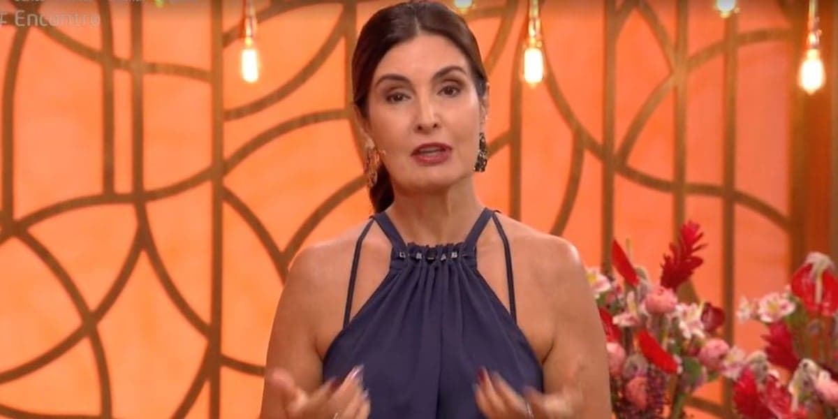 Fátima Bernardes no "Encontro" (Foto: Reprodução/TV Globo) Fátima Bernardes no "Encontro" (Foto: Reprodução/TV Globo)
