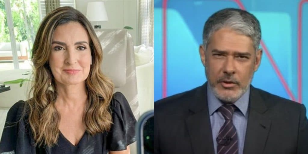 Fátima Bernardes admite em rede nacional conversa secreta com Bonner e doença descoberta pelo ex: "Na bancada"