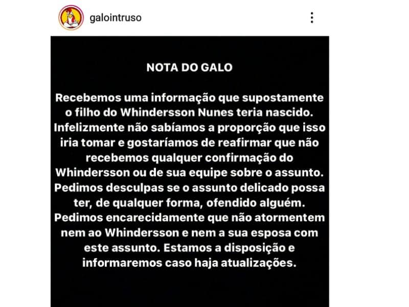 Filho de Whindersson teria nascido prematuro de 6 meses (Foto: Reprodução)4