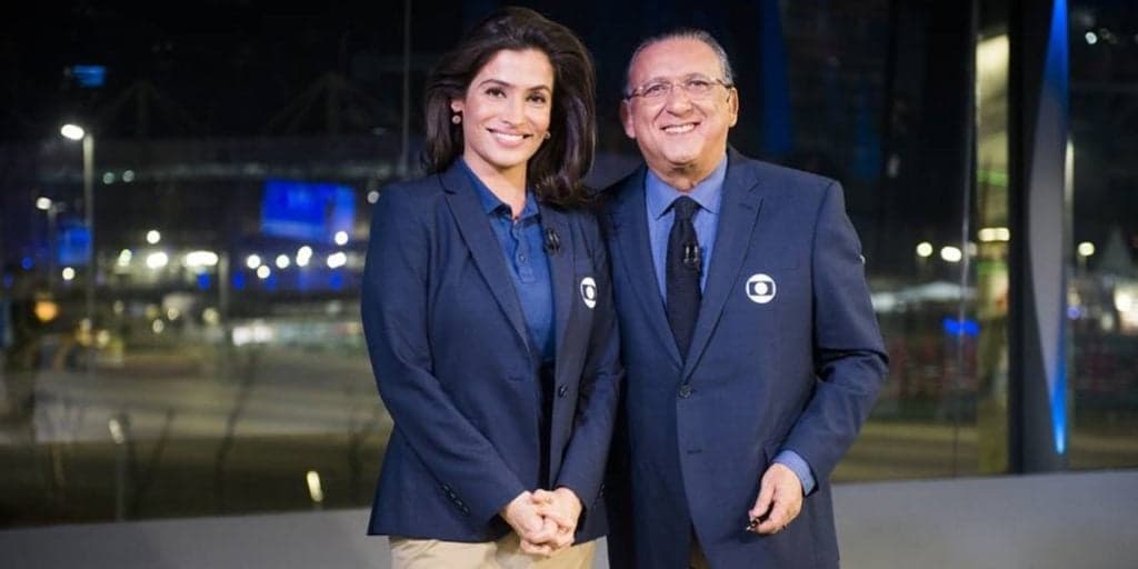 Sem William Bonner, Globo define Galvão Bueno como apresentador do Jornal Nacional: “Âncora oficial”