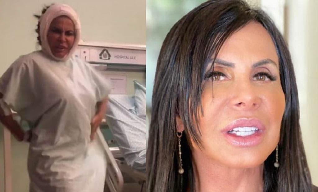 Gretchen faz nova cirurgia e mostra resultado
