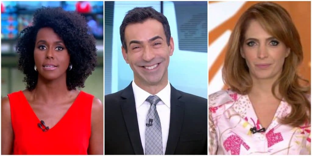 Globo choca com dança das cadeiras, tira Maju do JH, dá vaga pra Tralli e escorraça Poliana do Fantástico
