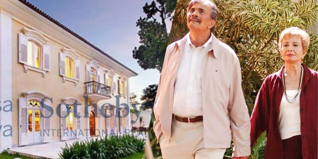 Entramos na mansão absurda de 55 milhões de reais de Tarcísio Meira e Gloria Menezes: "16 mil de IPTU"