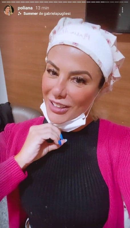 Poliana Rocha divulgou que a filhinha de Zé Felipe e Virgínia nasceu (Foto: Reprodução) Poliana Rocha divulgou que a filhinha de Zé Felipe e Virgínia nasceu (Foto: Reprodução)