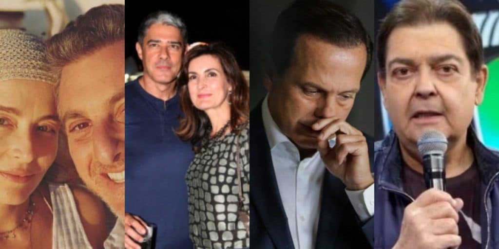 Bonner e Fátima reatam, Faustão diante da morte, Huck separa de Angélica e Dória morre: sensitiva explode