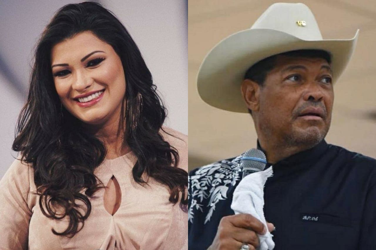 Raquel Santiago e Valdemiro Santiago (Foto: Reprodução)