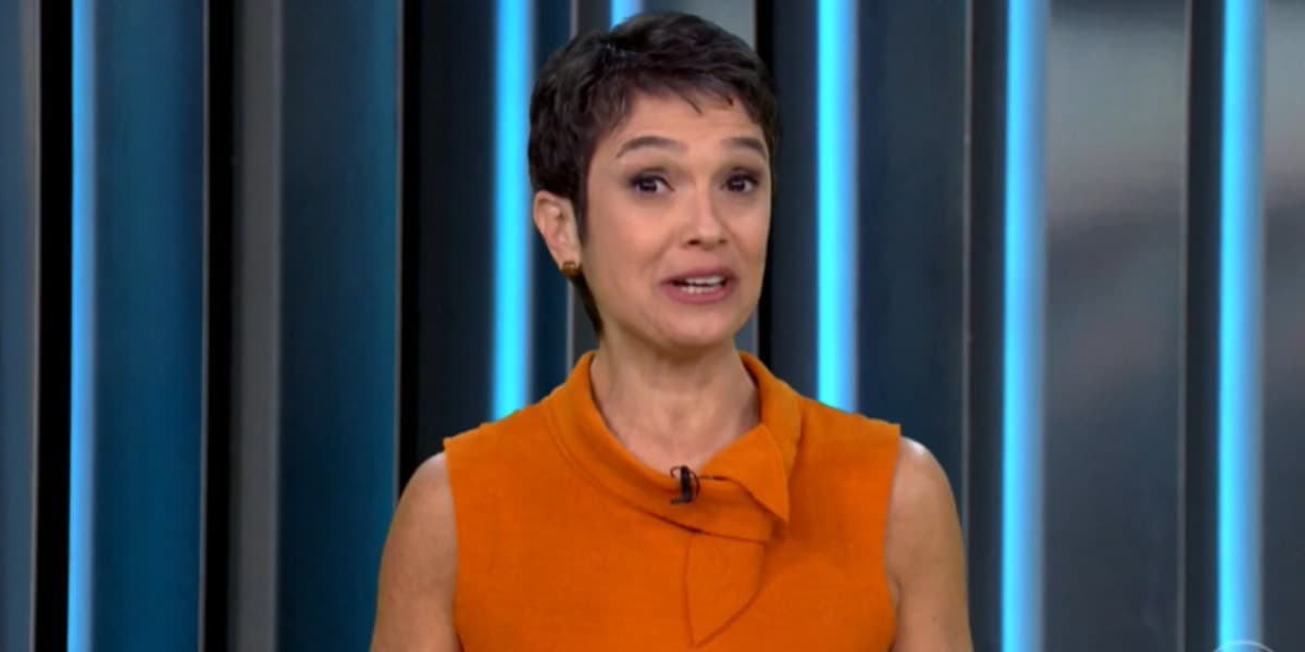 Sandra Annenberg 'volta' ao Jornal Hoje ao recordar momento marcante (Foto: Reprodução)