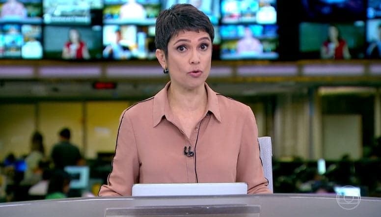 Sandra no comando do JH