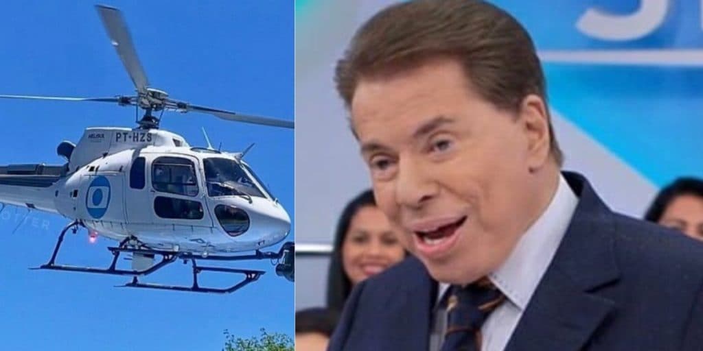 Silvio Santos contrata maior nome da Globo, que chega de helicóptero no SBT, mas é demitido horas depois