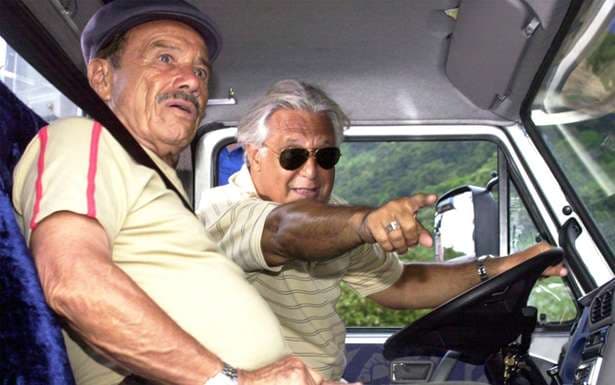Stênio Garcia e Antônio Fagundes em "Carga Pesada" (Foto: Divulgação/TV Globo) Stênio Garcia e Antônio Fagundes em "Carga Pesada" (Foto: Divulgação/TV Globo)