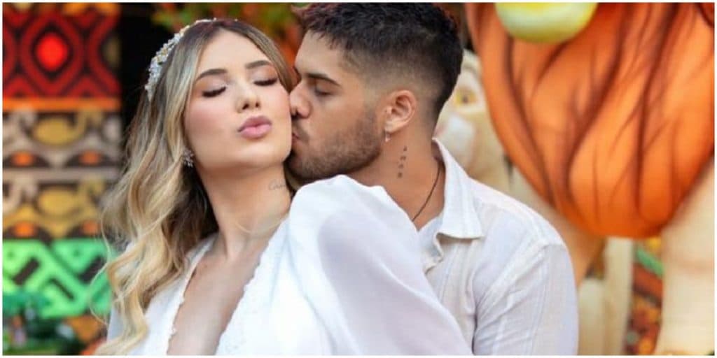 Vírginia Fonseca, esposa de Zé Felipe, mostra barriga absurda horas após parto; veja quarto luxuoso do bebê