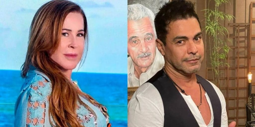 Zezé e Zilu se unem e dão as mãos, mesmo após puxão de cabelo, tapa e sertanejo acusado de falir ex
