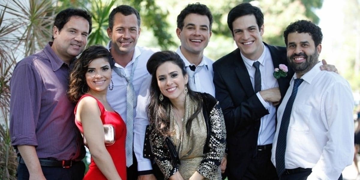 Globo: Parte do elenco da novela Amor à Vida (Foto: Reprodução)