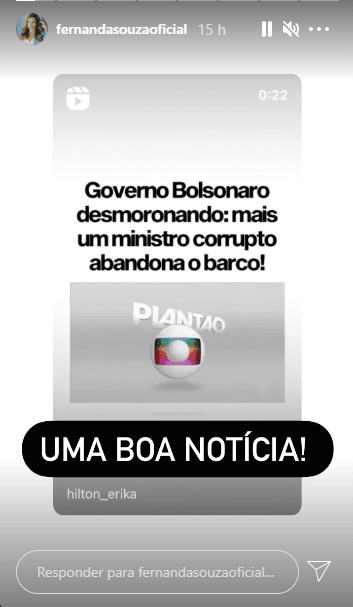 Fernanda Souza/ Plantão Globo Fernanda Souza/ Plantão Globo