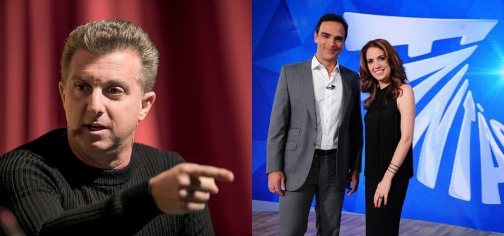 Huck vai pra cima do Fantástico e após quebra pau, quer tomar horário do programa