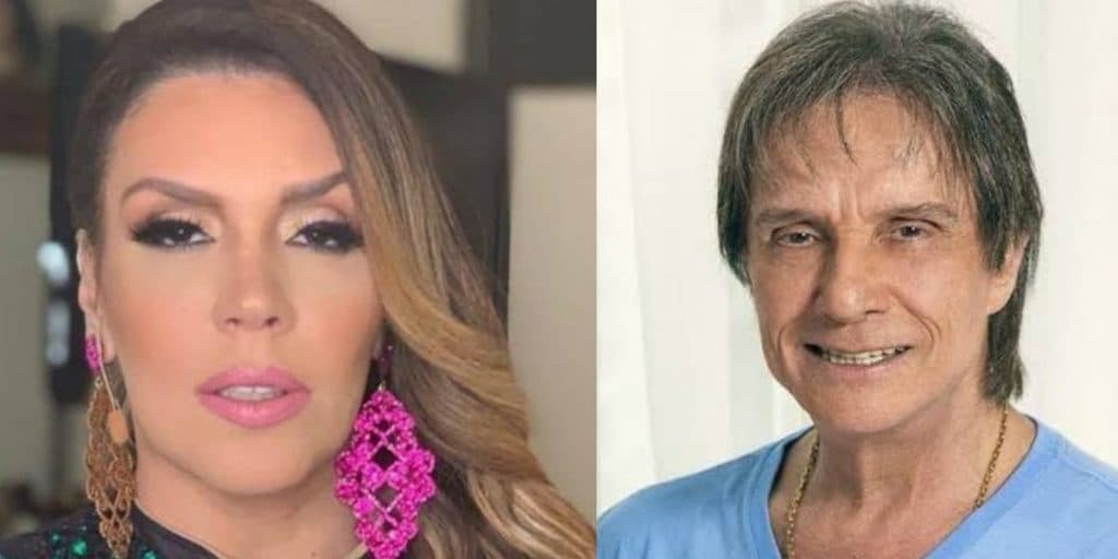 Simony fica em saia justa com Roberto Carlos: "Não queria ser amiga dele"