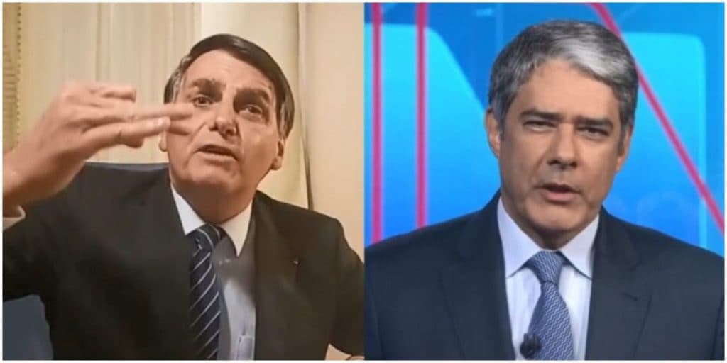Globo peita Bolsonaro, fracassa em audiência e perde 15% do Ibope com Jornal Nacional
