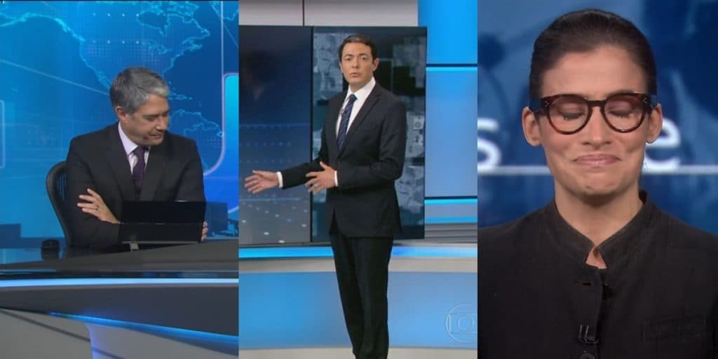Âncora do Jornal Nacional desmorona na bancada e deixa público sem chão ao confirmar: "Não dormi nada hoje"
