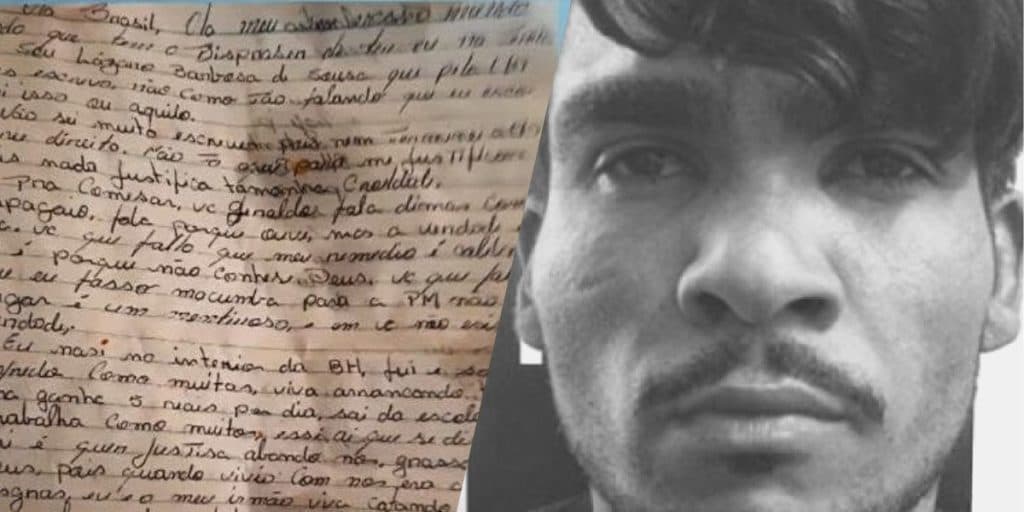 "Faço macumba", Lázaro Barbosa, morto, envia carta aterrorizante e assombra com mensagem: "Demônio"
