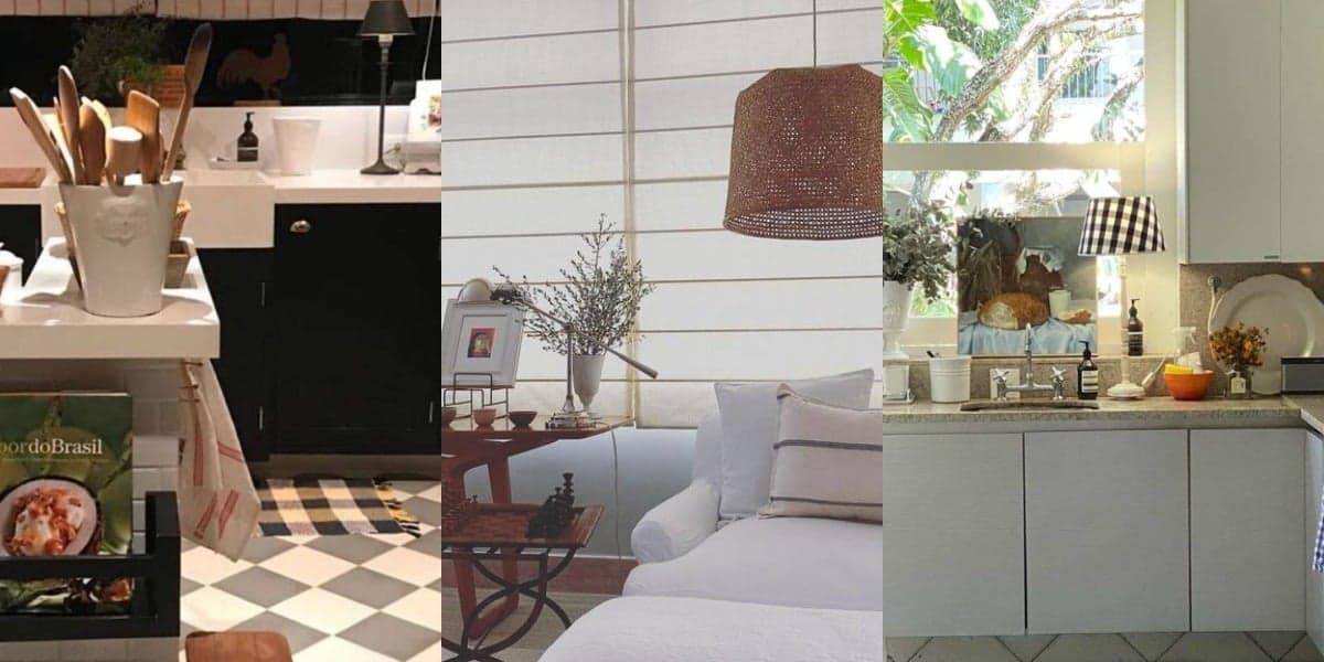 Detalhes da casa de Renata Vasconcellos (Foto: Reprodução/Instagram)