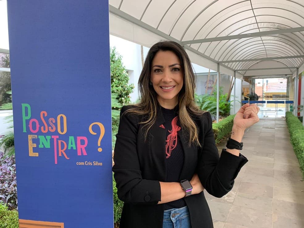 Cris Silva, apresentadora da Globo RBS - Reprodução