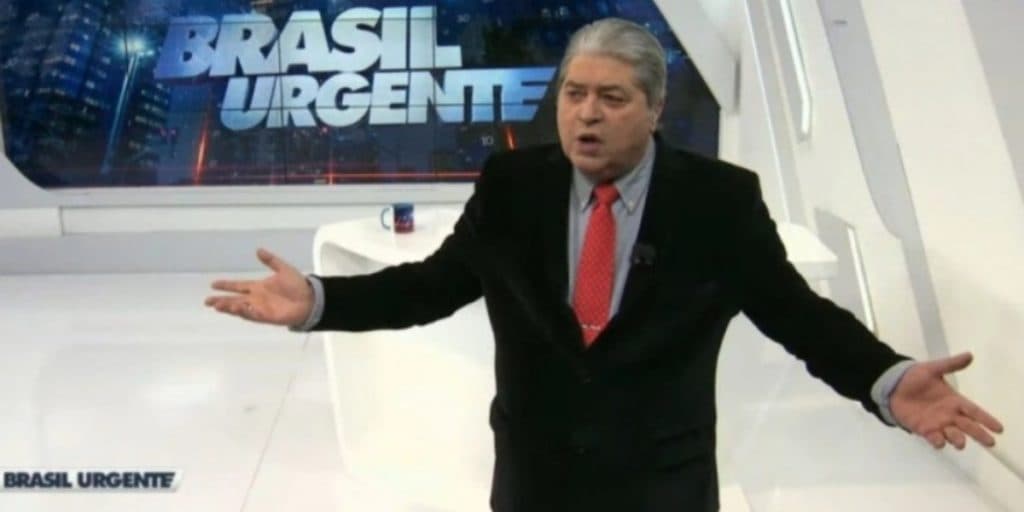 Datena deixa Brasil Urgente após falar que recebe uma miséria e substituto já entra nesse sábado (31)