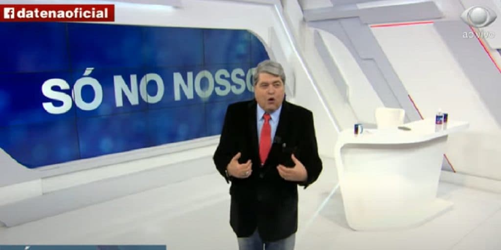 "Quero que se explodam", Datena tem ataque de fúria ao ser expulso da Globo e decide revelar segredo de anos