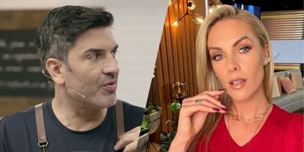 Edu Guedes expõe passado com Ana Hickmann durante o The Chef e confirma às câmeras da Band: "Muitos anos"